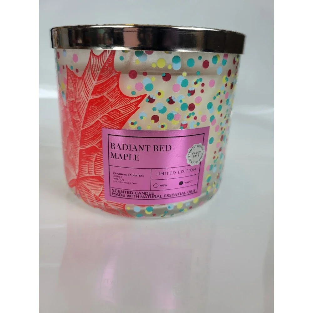 Bath and Body Works Limited Edition 3-wick candle